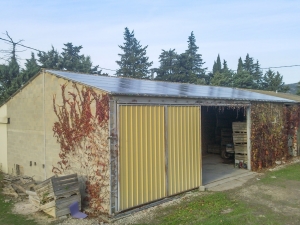 Hangar photovoltaïque à Saumane-de-Vaucluse