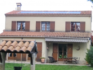 Installation photovoltaïque sur une habitation individuelle