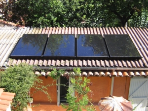 Capteurs solaires thermiques pour système de chauffage solaire